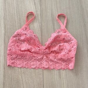 Lace Bralette in Pink